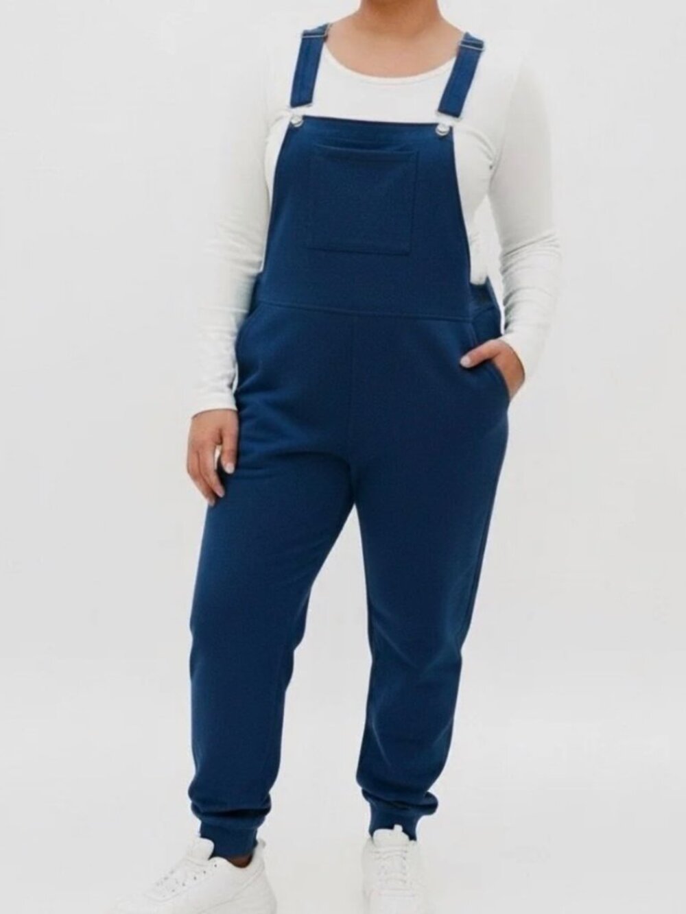 Swoveralls the Great Fantastic Cotton Overall Sweatpants Small Unisex Navy Blue